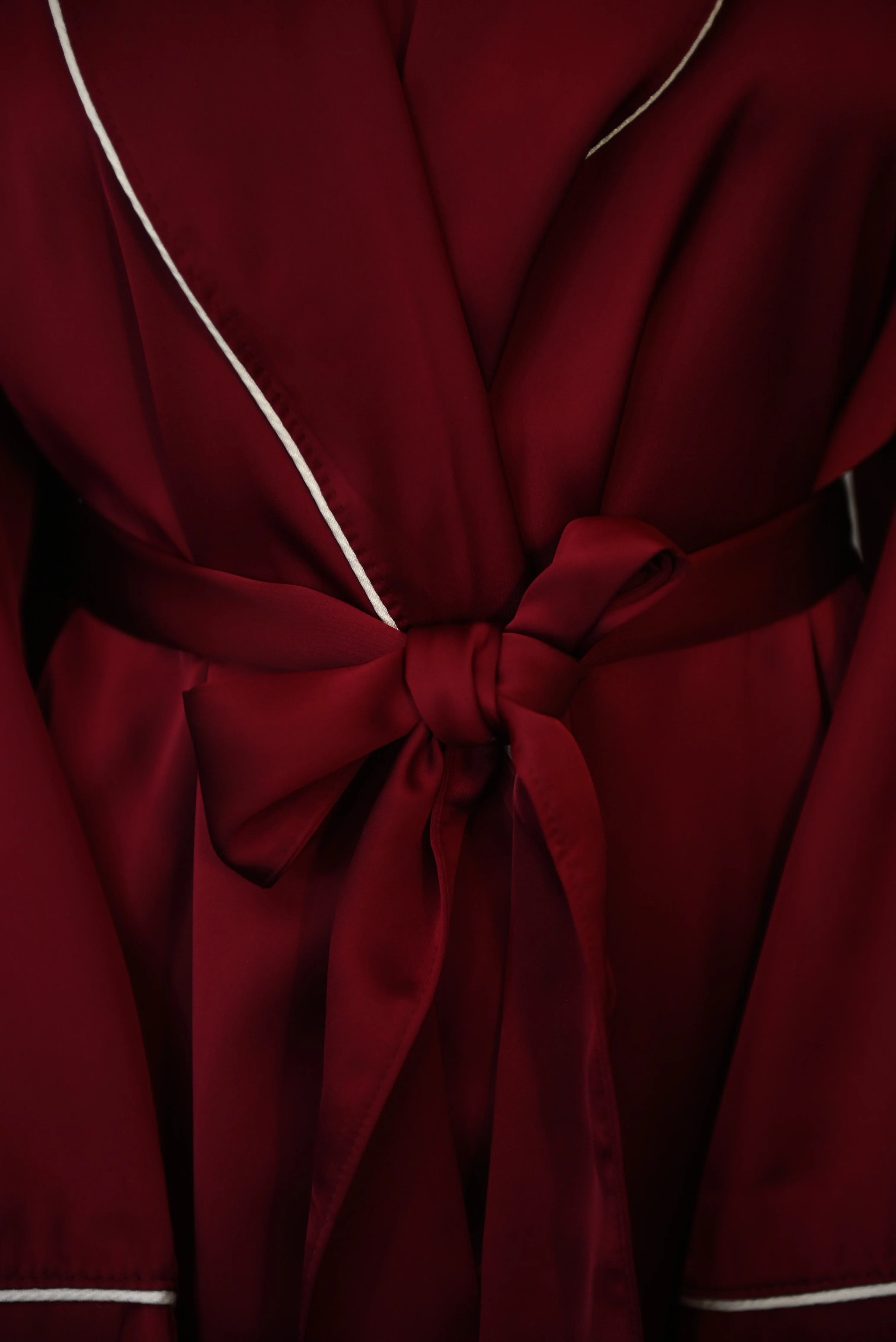 Aurora Burgundy Kimono